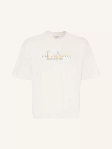 Allsaints Koszulka Angelino weiss biała