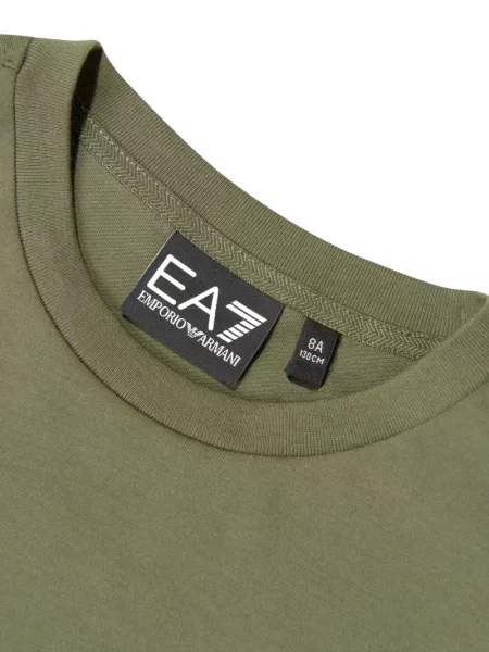 Dětské tričko Emporio Armani zelené