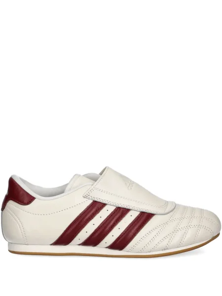Ριγέ μισό φερμουάρ sneakers Adidas EQT σουέντ μαύρο