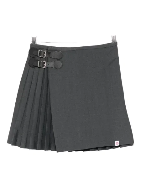 Mały spódnica plisowana Charles Jeffrey Loverboy szara