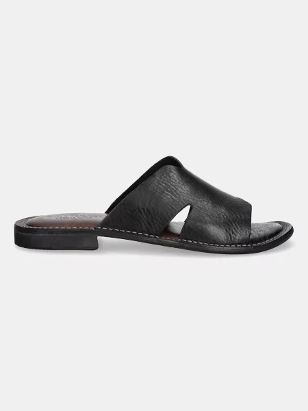 Kožené pantofle Astorflex Haichflex černá
