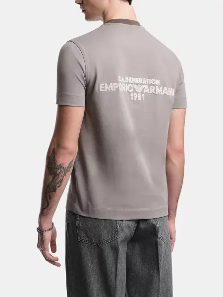 Футболка Emporio Armani сірий