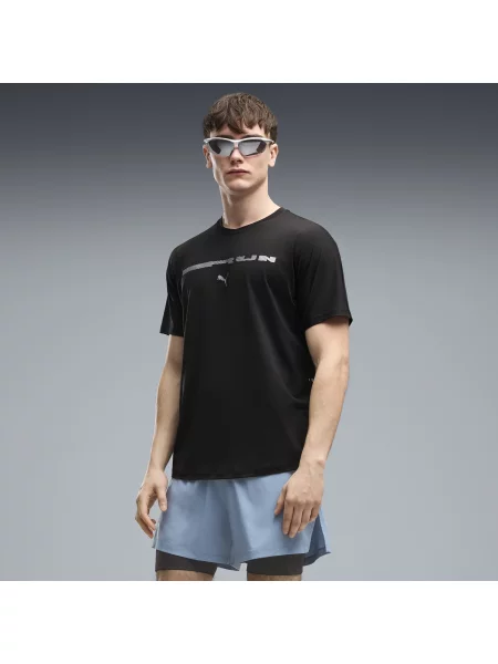 PUMA MÄ™ska koszulka do biegania Brightstride CLOUDSPUN Akcesoria S czarny