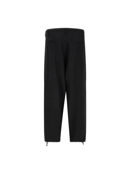 Spodnie Yohji Yamamoto wełniane czarne