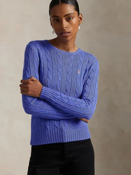 Пуловер Polo Ralph Lauren синьо