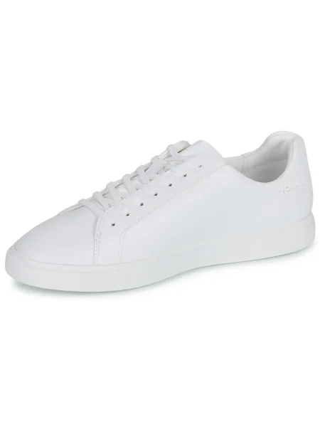 Pantofi Calvin Klein Jeans din piele alb