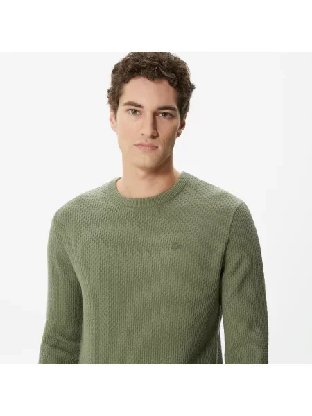 Lacoste Sweter Lacoste zielony