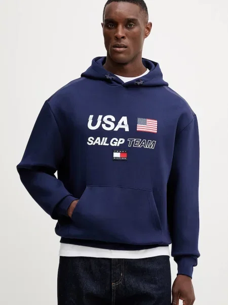 Tommy Hilfiger Pulover x SAIL GP modra