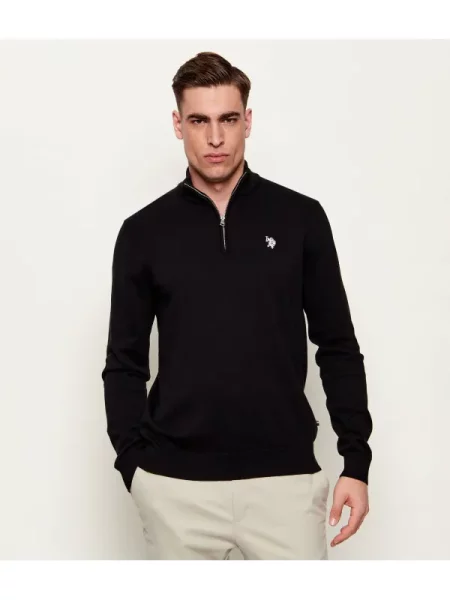 US Polo ASSN Pulover negru