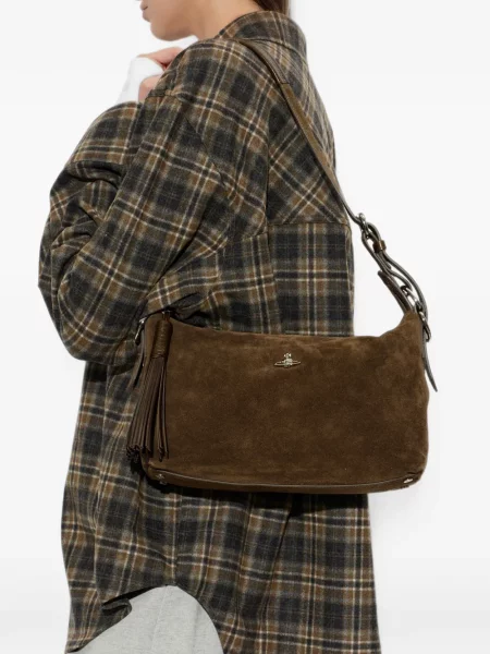 Geantă Vivienne Westwood maro