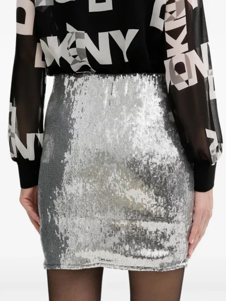 Fusta mini Dkny cu paiete