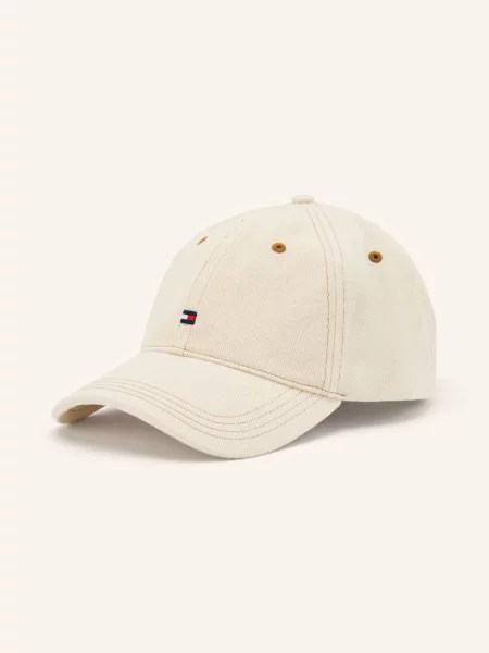 Tommy Hilfiger czapka z daszkiem beżowa