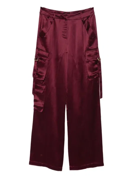 Pantaloni cargo Retrofete roșu