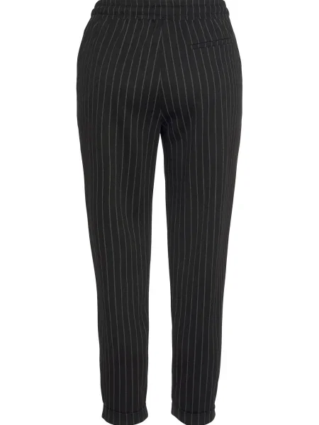 VIVANCE Pantaloni negru alb