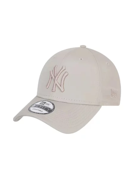 Czapka z daszkiem New Era beżowa