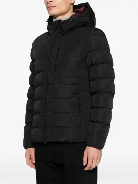 Geacă Geox cu model piele de șarpe negru