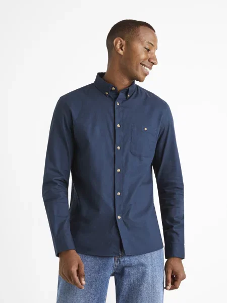 Риза Celio кепър синьо