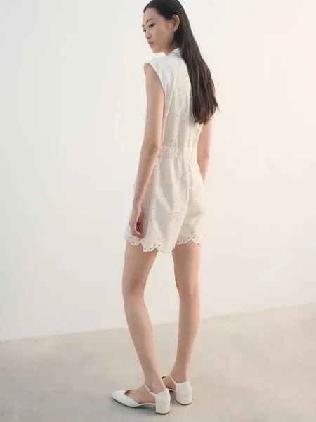 Комбінезон MANGO молочний