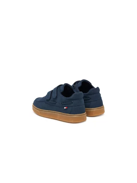 Nizki čevlji Tommy Hilfiger Hector S Mornarsko modra