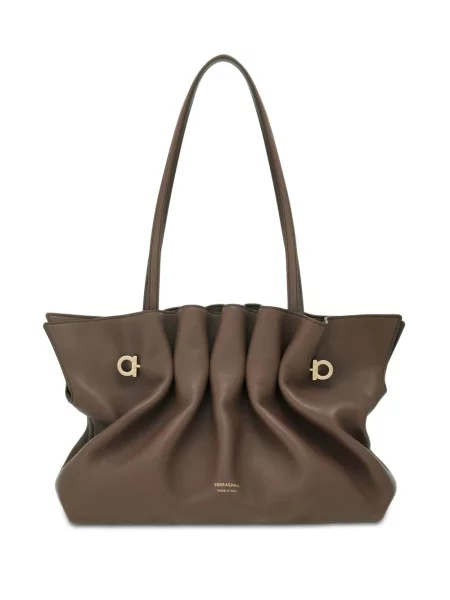 Geantă Ferragamo gri