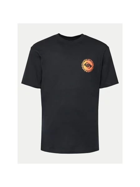 Quiksilver T-shirt Long Fade crna