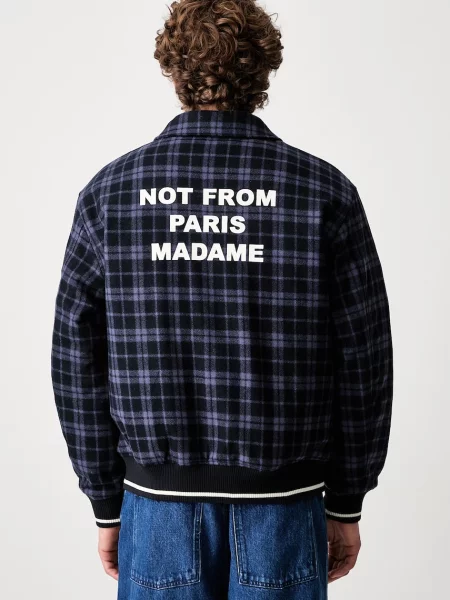 Drôle de Monsieur bomber dzseki férfi Slogan