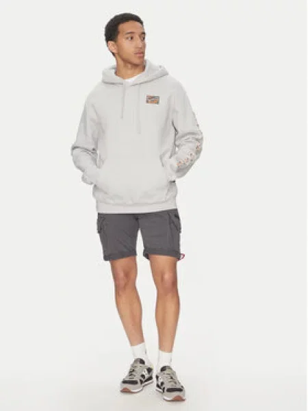 Alpha Industries Mikina Camo šedá