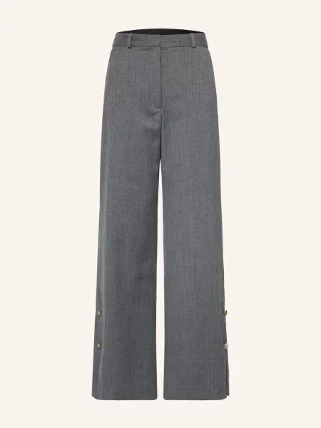 Claudie Pierlot Spodnie Typu Marlena grau szare