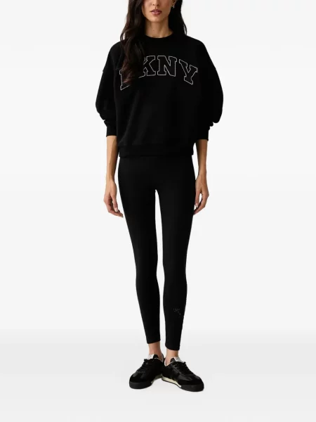 Legginsy Dkny czarne