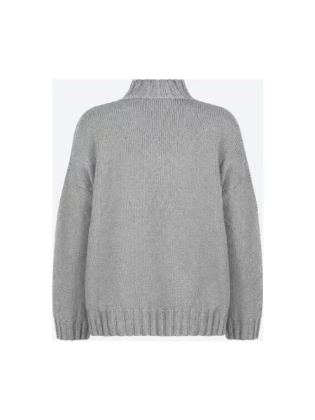 Sweter Warm-me z kaszmiru szary