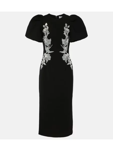 Sukienka midi Rebecca Vallance do kolan garniturowa czarna