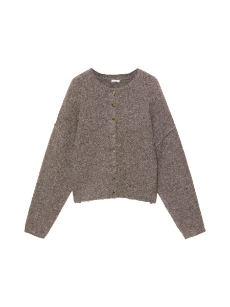 Pull&Bear Geacă tricotată amestecat maro