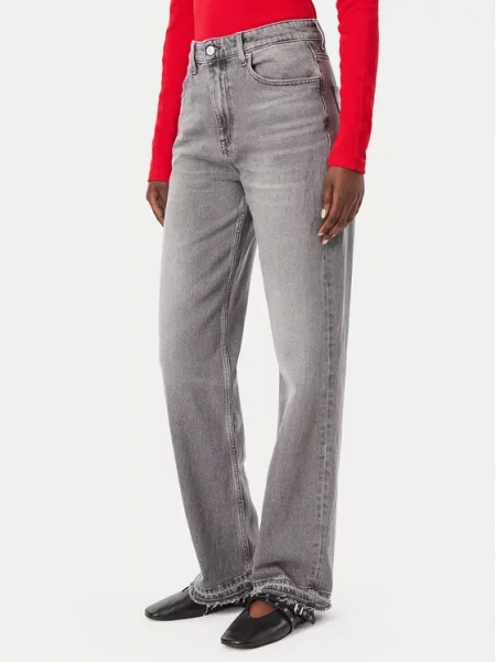 Tommy Jeans Farmer Layla Straight Fit szürke