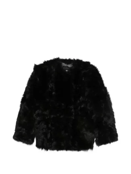Kabát z ovčí kůže Soft Goat z ovčí kůže černý