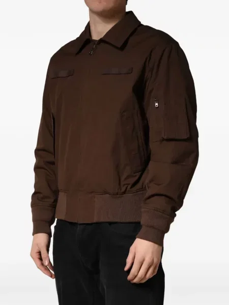 Geacă bomber Dolce & Gabbana maro