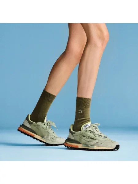 Кроссовки Lacoste зеленые