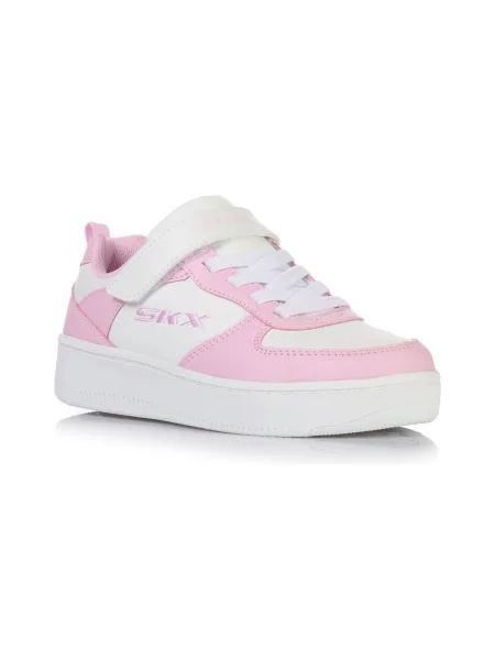 Sneakerși copii Skechers alb