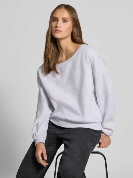 Bluza o luźnym kroju z mieszanki bawełny model RHINA' Only