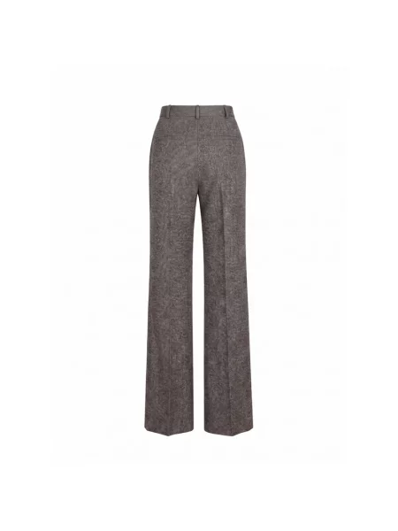 Spodnie Max Mara Studio brązowe