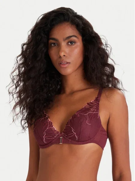 Chantelle Sutien cu armătură Legend Vișiniu