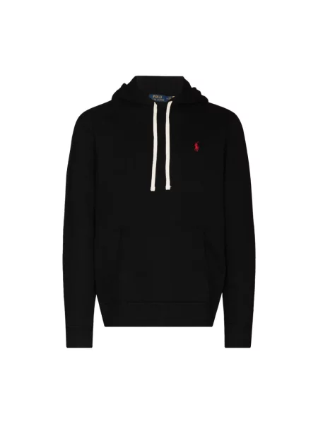 Bluza Polo Ralph Lauren z długim rękawem czarna