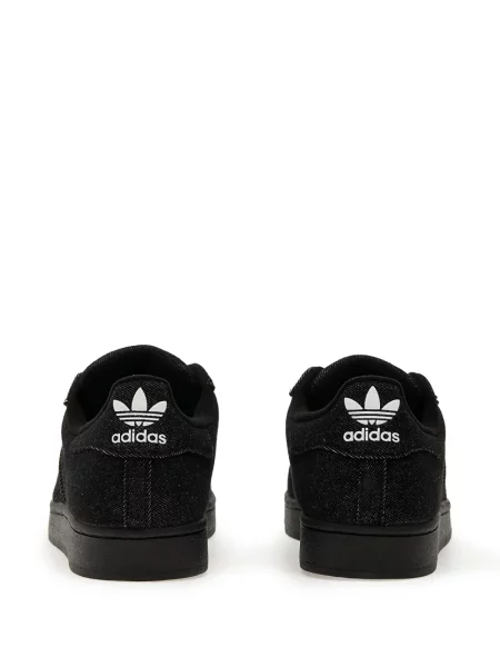 Sneakers Adidas Superstar σουέντ με σχέδιο με λεοπαρ μοτιβο μαύρο