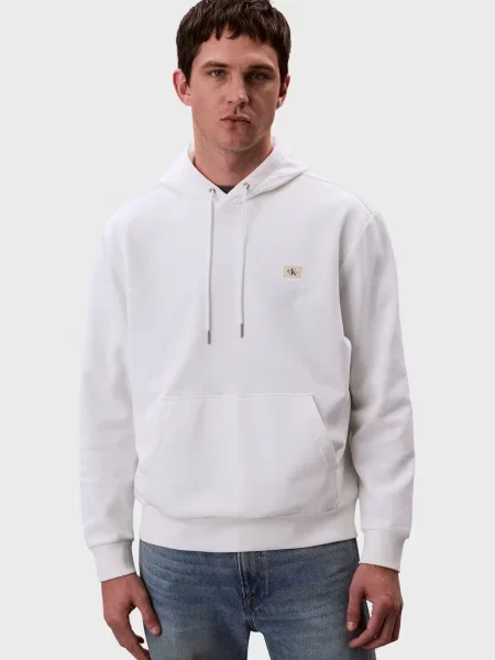 Толстовка Calvin Klein Jeans біла