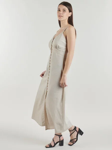 Rochie Betty London bej