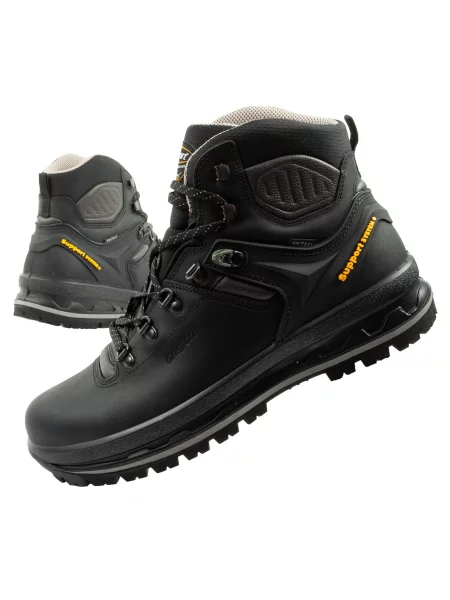 Buty trekkingowe Grisport Nero wodoodporne za kostkę czarne