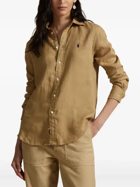 Kostkovaná dlouhá kšiltovka Polo Ralph Lauren bez rukávů modrá