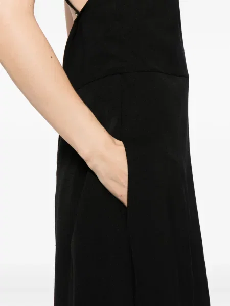 Rochie Jil Sander cu gât halter negru