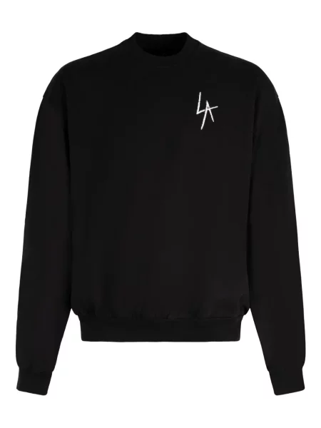 Hanorac crewneck Local Authority negru