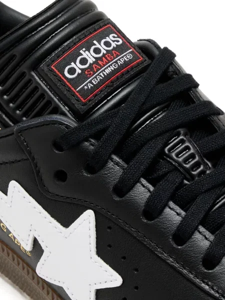 Prugaste tenisice Adidas Adizero s vezicama od brušene kože crna