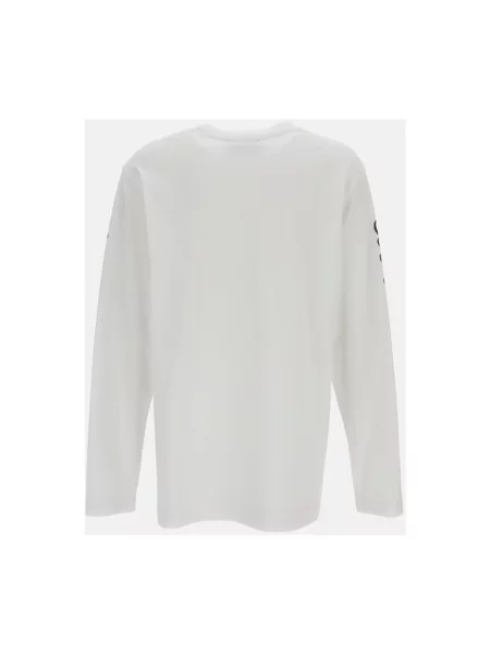 Długi top Simone Rocha z długim rękawem z logo biały